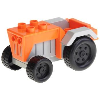 LEGO Duplo - Vehicle Tractor 4818c01 Orange