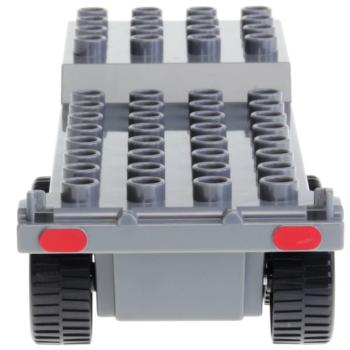 LEGO Duplo - Vehicle Trailer 48123c01Dark Bluish Gray