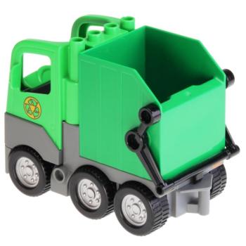 LEGO Duplo - Vehicle Truck Garbage Truck Green