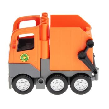 LEGO Duplo - Vehicle Truck Garbage Truck Orange