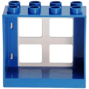 LEGO Duplo - Building Window 61649/90265 Blue White