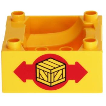 LEGO Duplo - Train Cab Lower Section 98456pb03