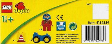 LEGO Duplo 1405 - Blauer Rennflitzer