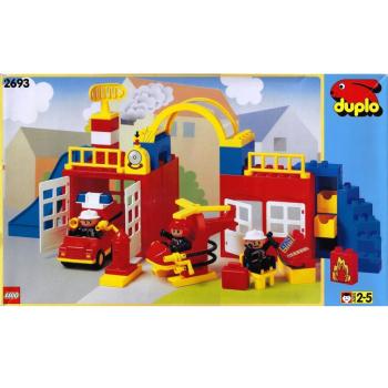 LEGO Duplo 2693 - La caserne des pompiers