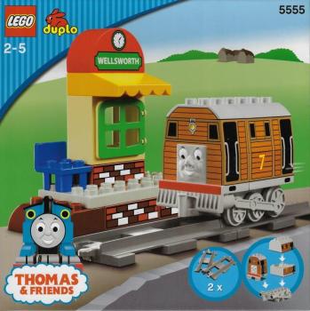 LEGO Duplo 5555 - Toby auf dem Bahnhof Wellsworth