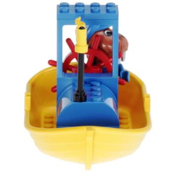LEGO Fabuland 3633 - Le bateau à moteur Willem Walrus