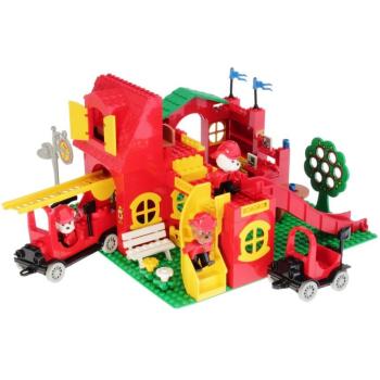 LEGO Fabuland 3683 - La caserne des pompiers