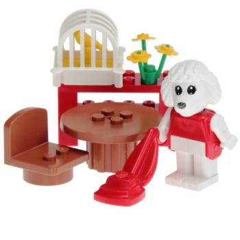 LEGO Fabuland 3788 - Le salon de Paula Caniche