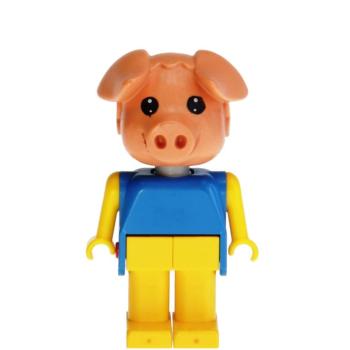 LEGO Fabuland 325 - La brouette de Percy Pig
