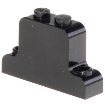 LEGO Fabuland Parts - Brick, Modified 1 x 4 x 2 fabaj1 Black