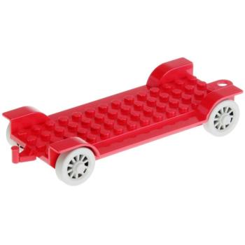 LEGO Fabuland Parts - Car Chassis 6 x 14 fabaa1 Red