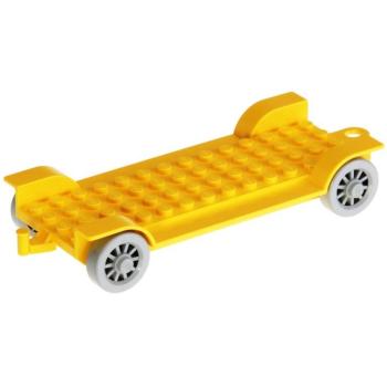LEGO Fabuland Parts - Car Chassis 6 x 14 fabaa1 Yellow
