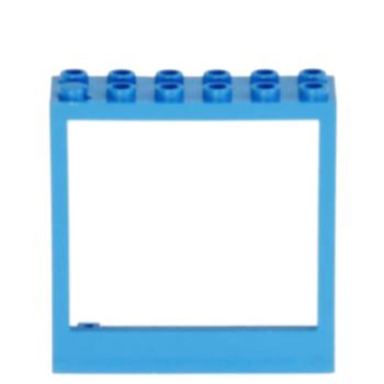 LEGO Fabuland Parts - Door Frame x610 Blue