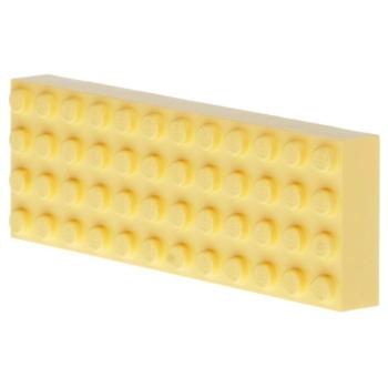 LEGO Parts - Brick 4 x 12 4202 Bright Light Yellow
