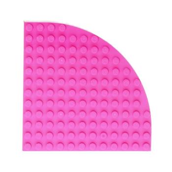 LEGO Parts - Brick, Round Corner 6162 Dark Pink