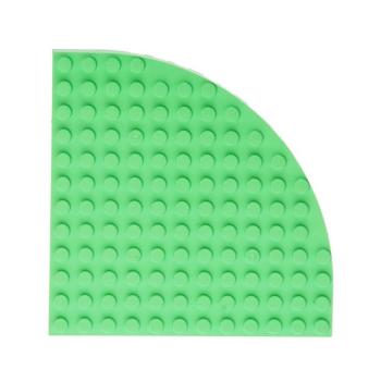 LEGO Parts - Brick, Round Corner 6162 Medium Green
