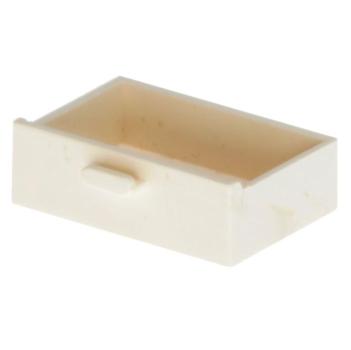 LEGO Parts - Container, Cupboard 2 x 3 Drawer 4536 White