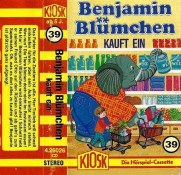 MC - Benjamin Blümchen 39 - kauft ein - Auflage 80er-Jahre