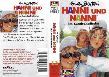 MC - Hanni und Nanni 12 - im Landschulheim - Enid Blyton