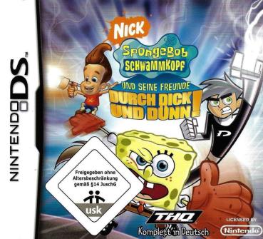 Nintendo DS - Spongebob Schwammkopf - Durch Dick und Dünn