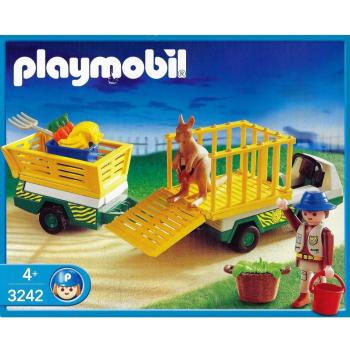 Playmobil - 3242 Tierpfleger Transportfahrzeug