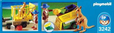Playmobil - 3242 Tierpfleger Transportfahrzeug