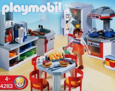 Playmobil - 4283 Kitchen with Dinnette Set