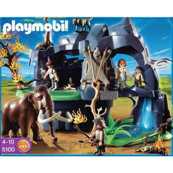 Playmobil - 5100 Stone Age Cave with Mammoth