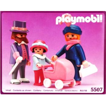 Playmobil - 5507 famille/voiture/enf.