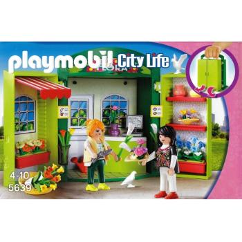 Playmobil - 5639 Aufklapp-Spiel-Box Blumenladen