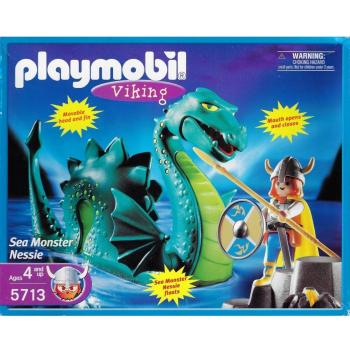 Playmobil - 5713 Wikinger und Seeschlange Nessie mit Antrieb