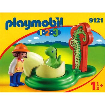 Playmobil - 9121 Exploratrice et bébé dinosaure