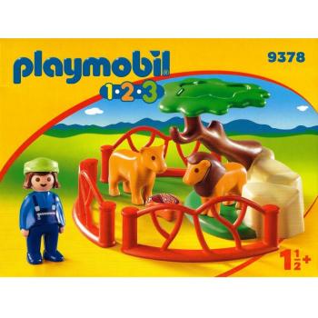 Playmobil - 9378 Lions avec enclos