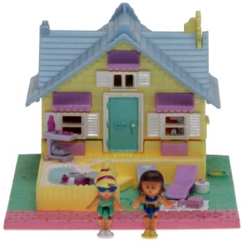 Polly Pocket Mini - 1993 - Pollyville - Summer House Bluebird Toys 940251