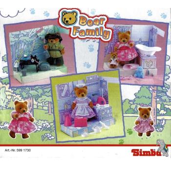 Simba Toys 5991730 - Bear Family Outdoor