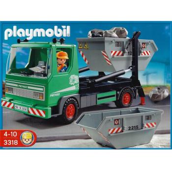 Playmobil - 3318 Construction Skip truck