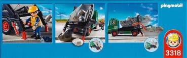 Playmobil - 3318 Camion à bennes basculantes