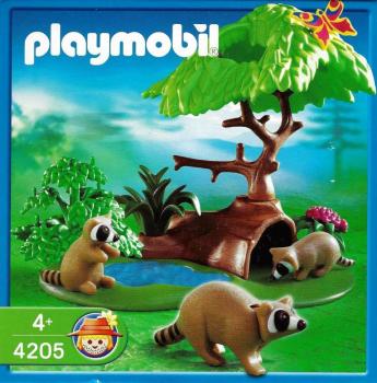 Playmobil - 4205 Ratons laveurs