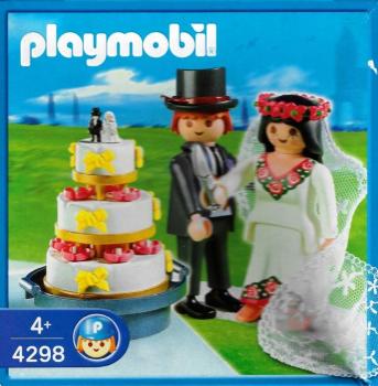 Playmobil - 4298 Bridal Pair and Wedding Cake