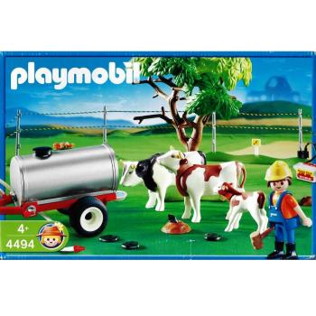 Playmobil - 4494 Farmer cow tank