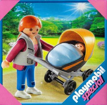 Playmobil - 4756 Mom with Baby Carriage