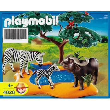 Playmobil - 4828 Buffle africain avec zèbres