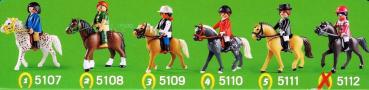 Playmobil - 5112 Arabian Horse with Jockey and Stable