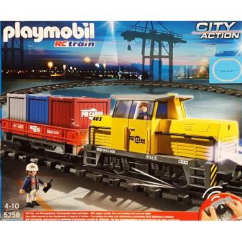 Playmobil - 5258  Neuer RC-Güterzug mit Licht und Sound