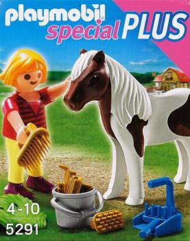 Playmobil - 5291 Girl at Pony