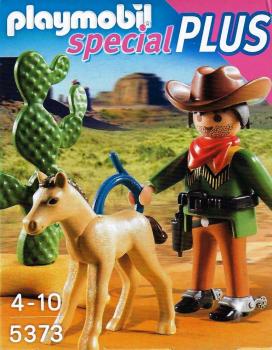 Playmobil - 5373 Cowboy mit Fohlen