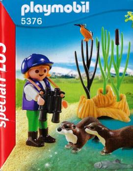 Playmobil - 5376 Young Explorer with Otters