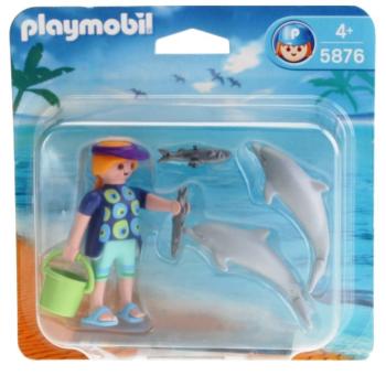Playmobil - 5876 Duo-Pack Pflegerin mit Delfinjungen