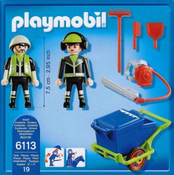 Playmobil - 6113 City Cleaning Sanitation Team