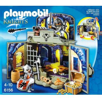 Playmobil - 6156 Aufklapp-Spiel-Box Ritterschatzkammer